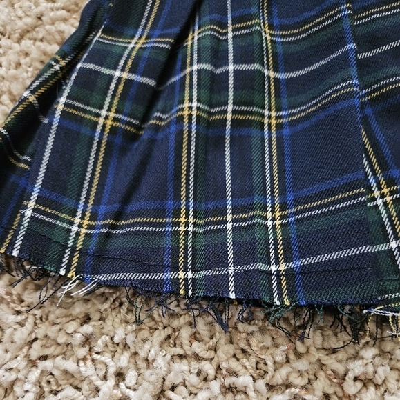 NEW Dolls Kill Current Mood Pleated Plaid Mini Skirt- small - Picture 6 of 8